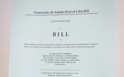 Assisted Dying for Terminally Ill Adults Bill