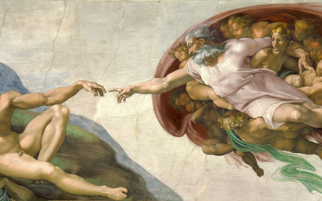 Michelangelo Painting - Creation of Adam