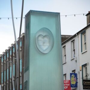 Glass Obelisk in Omagh