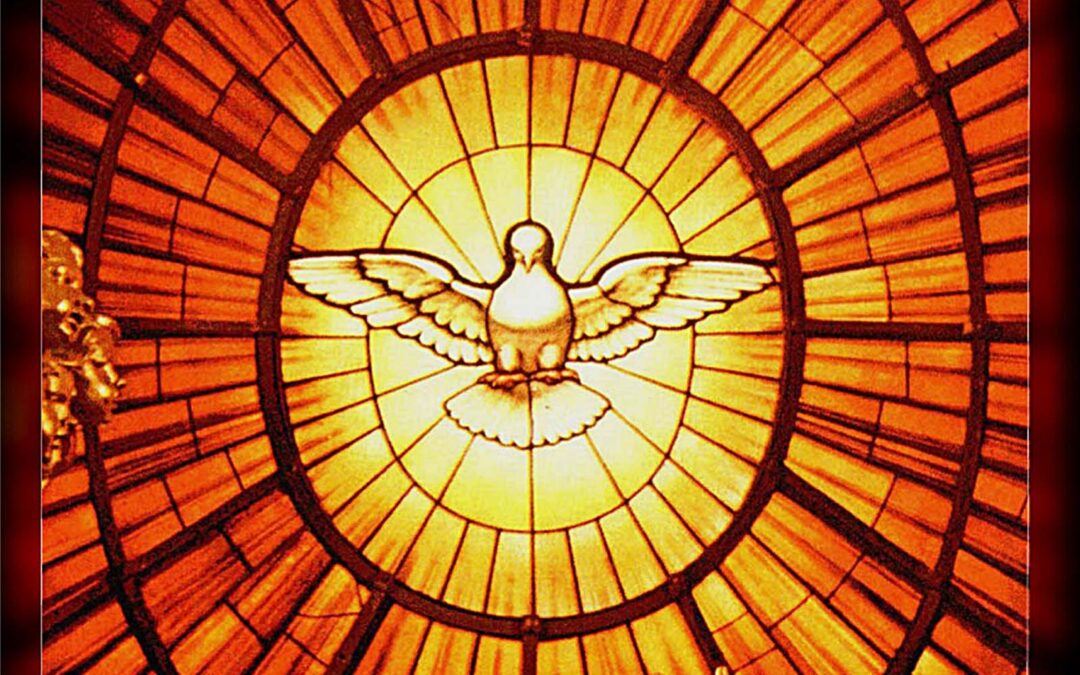 Holy Spirit descending as a dove