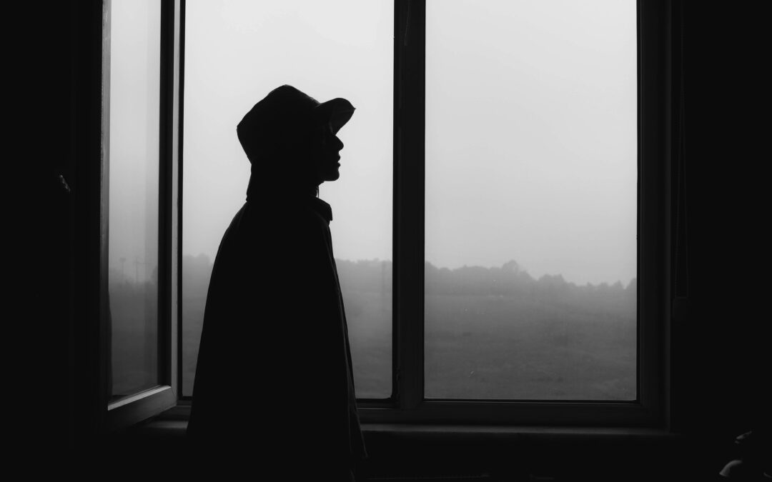 Figure in the shadow